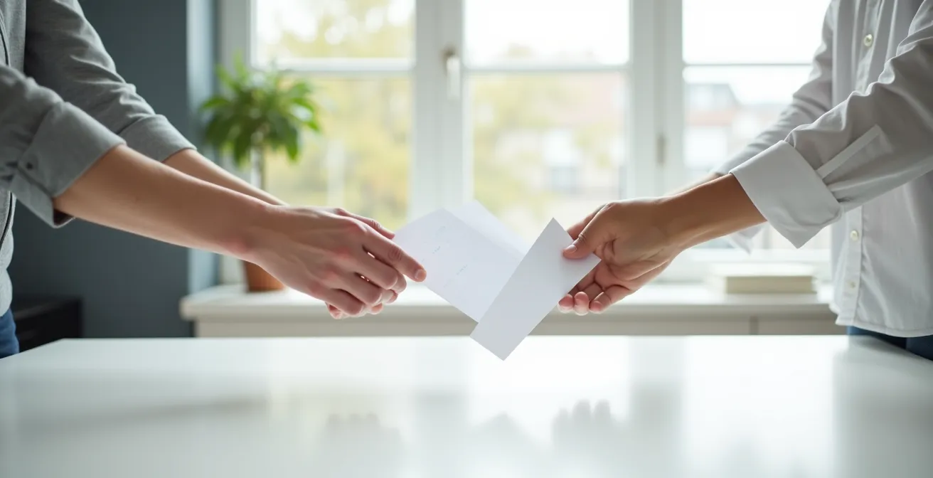 Processus administratif de transmission du certificat de radiation entre deux mutuelles