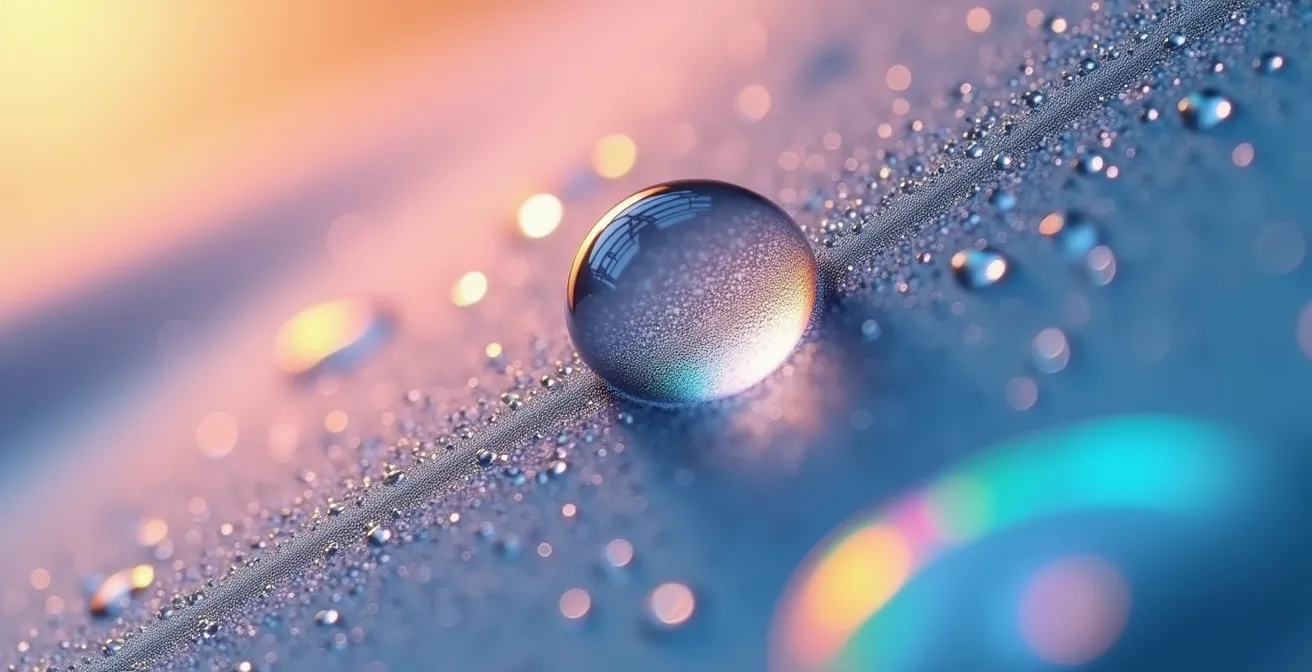 Vue macro d'une microfibre nettoyant délicatement un verre de lunette avec traitement antireflet